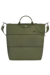 Longchamp Le Pliage Green Travel Bag Expandable Forest Women