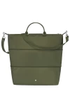 Longchamp Le Pliage Green Travel Bag Expandable Forest Women