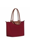 Longchamp Le Pliage Original M Tote Bag Recycled Canvas Red Women