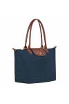 Longchamp Le Pliage Original M Tote Bag Recycled Canvas Navy Women