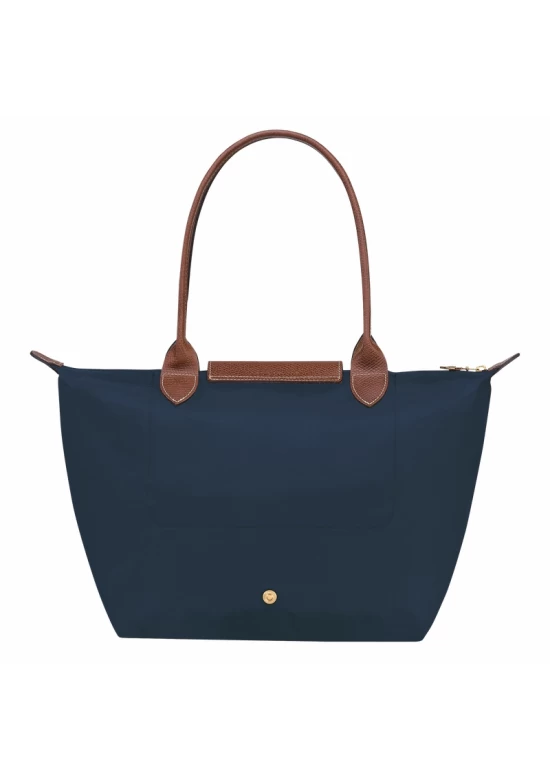 Longchamp Le Pliage Original M Tote Bag Recycled Canvas Navy Women