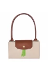 Longchamp Le Pliage Original M Tote Bag Recycled Canvas Paper Women