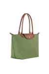 Longchamp Le Pliage Original M Tote Bag Recycled Canvas Lichen Women