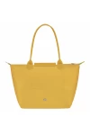 Longchamp Le Pliage Green M Tote Bag Recycled Canvas Corn Women