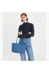 Tory Burch Small Ever Ready Zip Tote Mediterranean Blue Women