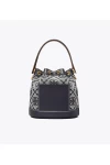 Tory Burch T Monogram Bucket Bag Navy Women