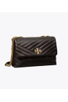 Tory Burch Kira Chevron Convertible Shoulder Bag Black Women