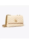 Tory Burch Small Kira Chevron Convertible Shoulder Bag New Cream Women