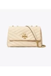 Tory Burch Small Kira Chevron Convertible Shoulder Bag New Cream Women